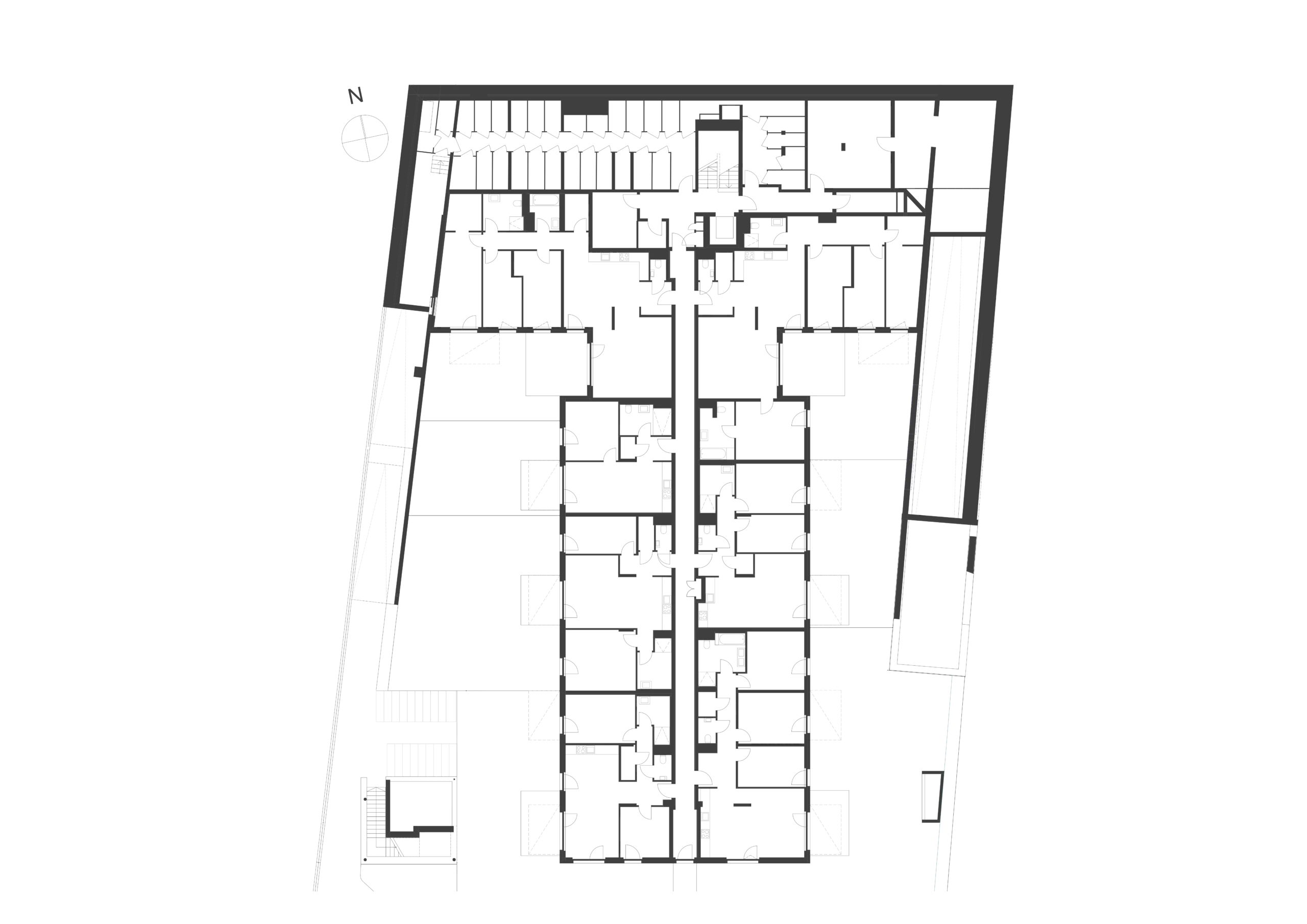 Wohnbau Klederinger Straße Plan 2